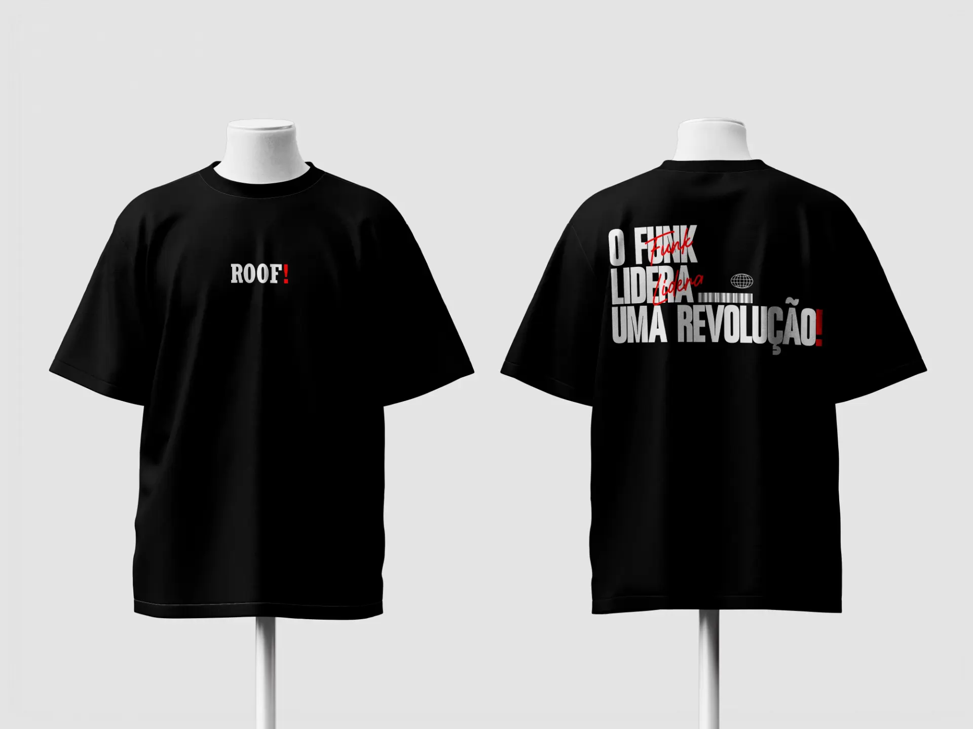 Camiseta ROOF! — O Funk Lidera uma Revolução!
